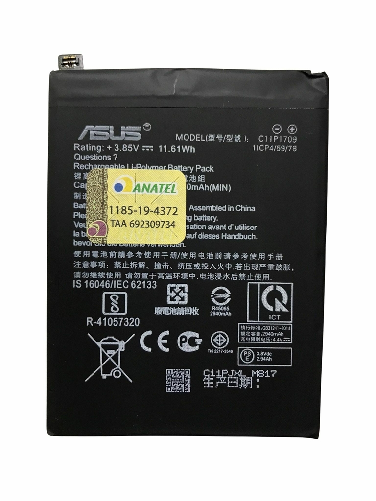 Troca de bateria Asus ZenFone Live (L1)