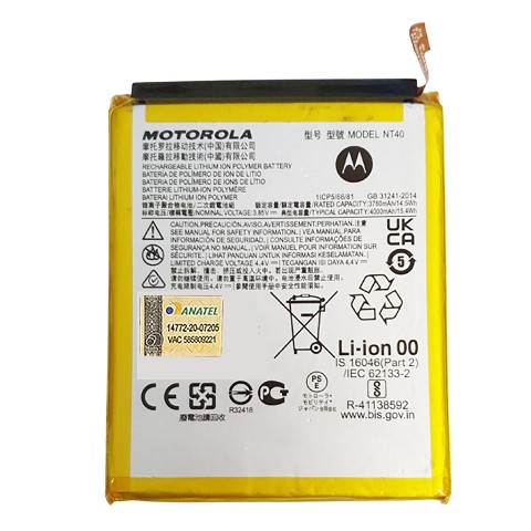Troca de bateria Motorola Edge 40 Pro
