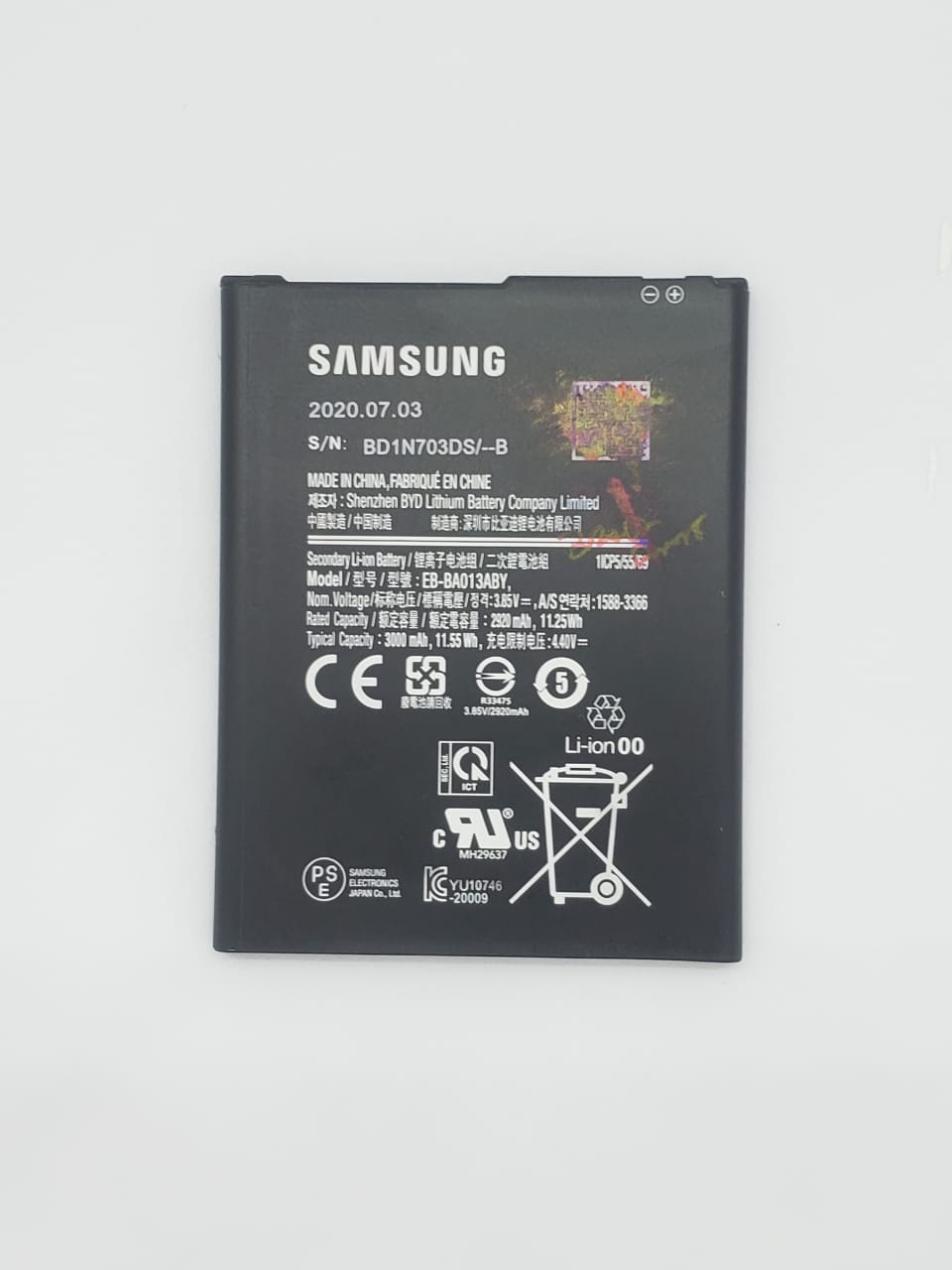 Troca de bateria Samsung Galaxy A01 Core