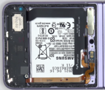 Troca de bateria Samsung Galaxy Z Flip 3 5G