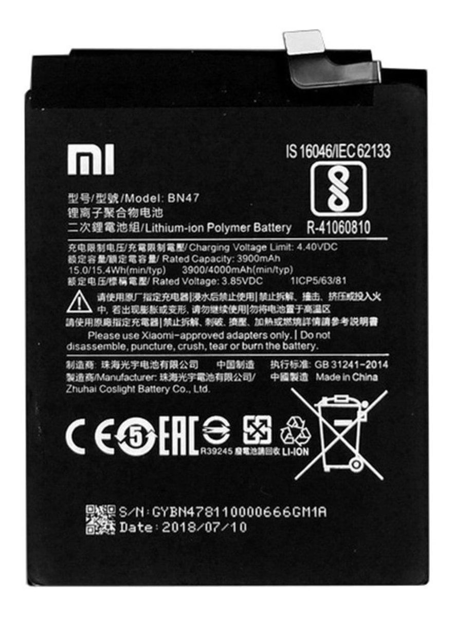 Troca de bateria Xiaomi Redmi 6 Pro