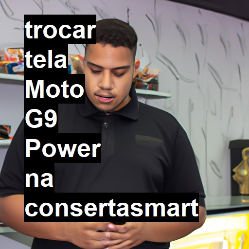 TROCAR TELA MOTO G9 POWER | Veja o preço