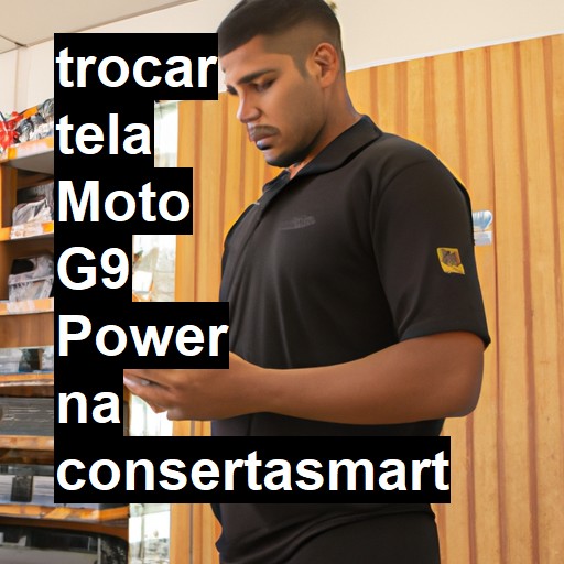 TROCAR TELA MOTO G9 POWER | Veja o preço