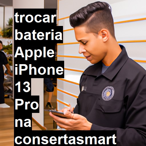 TROCAR BATERIA APPLE IPHONE 13 PRO | Veja o preço