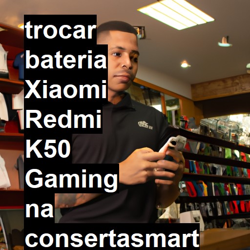 TROCAR BATERIA XIAOMI REDMI K50 GAMING | Veja o preço