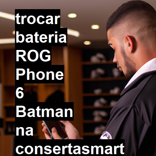 TROCAR BATERIA ROG PHONE 6 BATMAN | Veja o preço