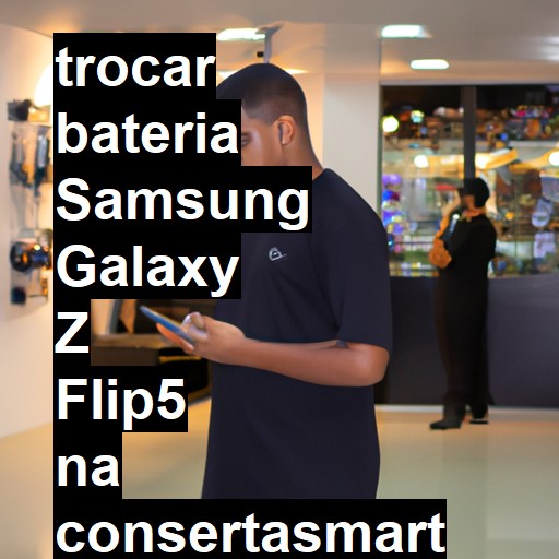 TROCAR BATERIA SAMSUNG GALAXY Z FLIP5 | Veja o preço