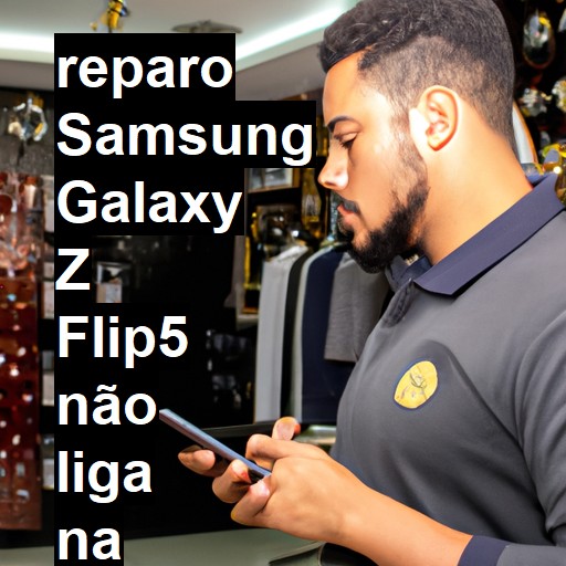 SAMSUNG GALAXY Z FLIP5 NÃO LIGA | ConsertaSmart