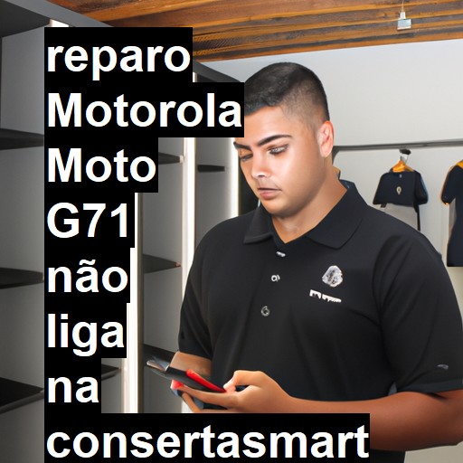 MOTOROLA MOTO G71 NÃO LIGA | ConsertaSmart