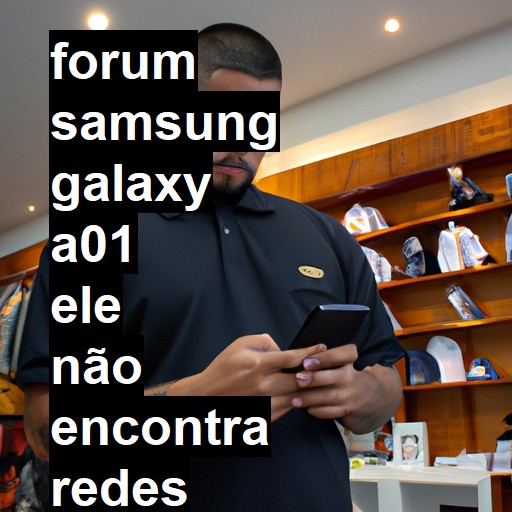 SAMSUNG GALAXY A01 - ELE NÃO ENCONTRA REDES WIFI | ConsertaSmart 