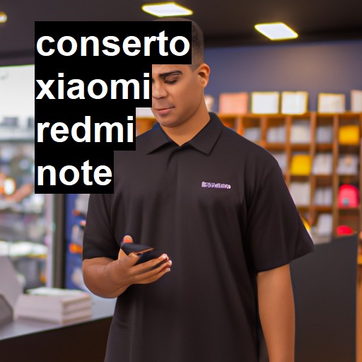 Conserto em Xiaomi Redmi Note | Veja o preço