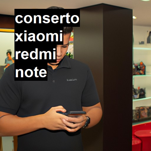 Conserto em Xiaomi Redmi Note | Veja o preço