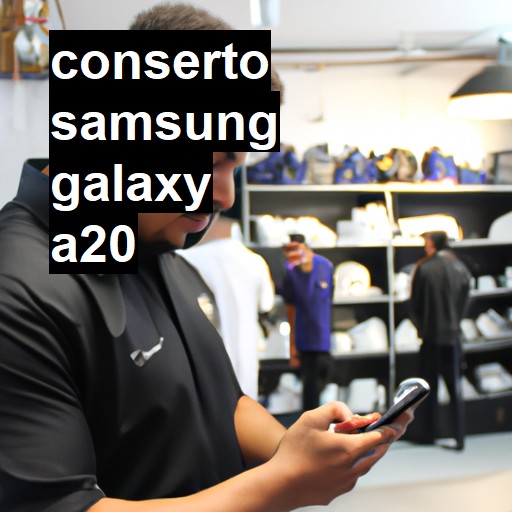 Conserto em Samsung Galaxy A20 | Veja o preço