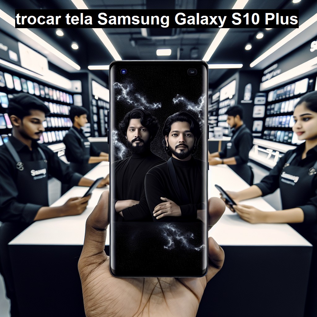 TROCAR TELA SAMSUNG GALAXY S10 PLUS | Veja o preço