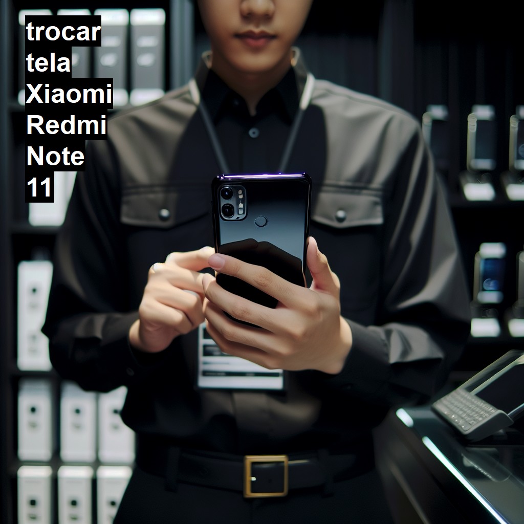 TROCAR TELA XIAOMI REDMI NOTE 11 | Veja o preço