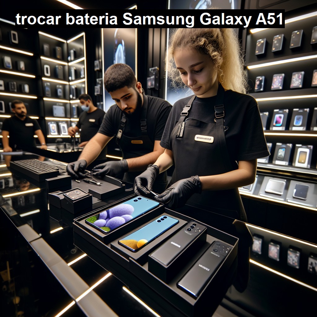 TROCAR BATERIA SAMSUNG GALAXY A51 | Veja o preço