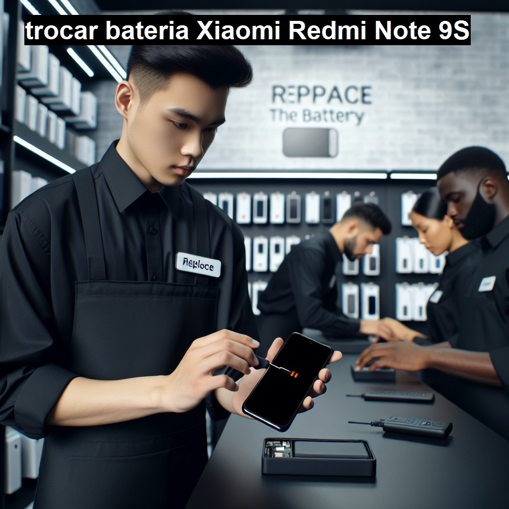 TROCAR BATERIA XIAOMI REDMI NOTE 9S | Veja o preço