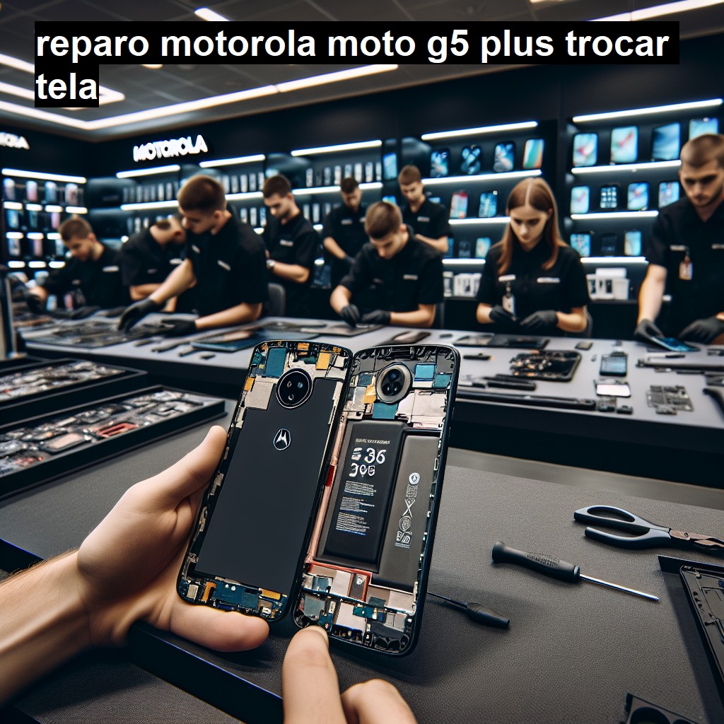 TROCAR TELA MOTOROLA MOTO G5 PLUS | Veja o preço