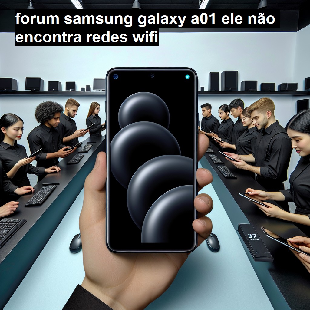 SAMSUNG GALAXY A01 - ELE NÃO ENCONTRA REDES WIFI | ConsertaSmart 