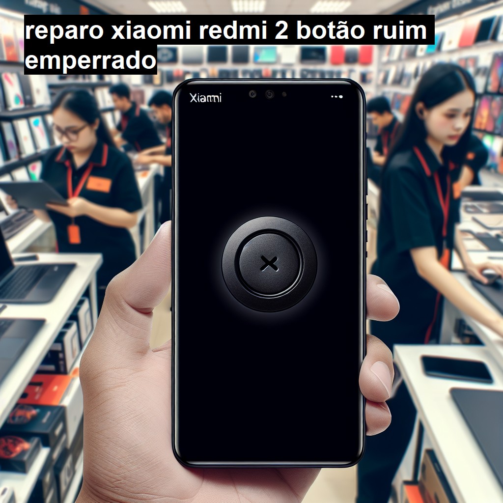 XIAOMI REDMI 2 BOTÃO RUIM EMPERRADO | ConsertaSmart