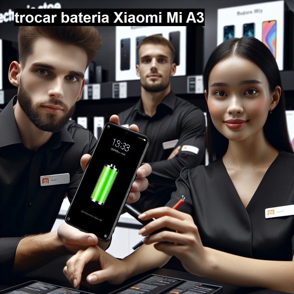 TROCAR BATERIA XIAOMI MI A3 | Veja o preço