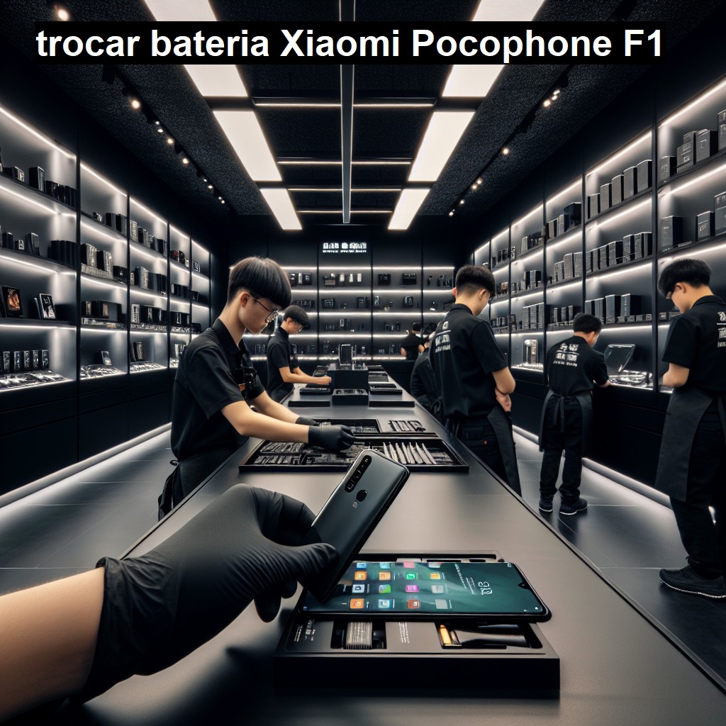 TROCAR BATERIA XIAOMI POCOPHONE F1 | Veja o preço