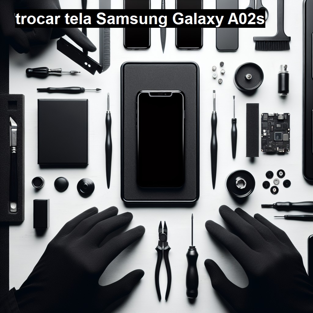 TROCAR TELA SAMSUNG GALAXY A02S | Veja o preço