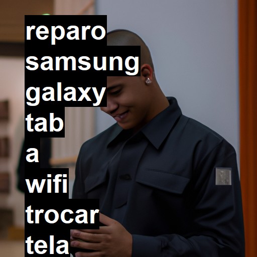 TROCAR TELA SAMSUNG GALAXY TAB A WIFI | Veja o preço