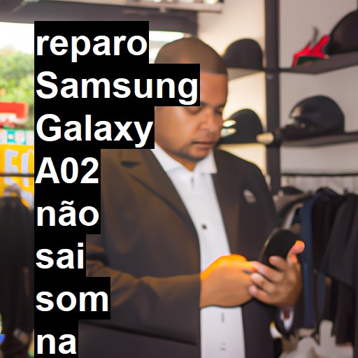 SAMSUNG GALAXY A02 NÃO SAI SOM | ConsertaSmart