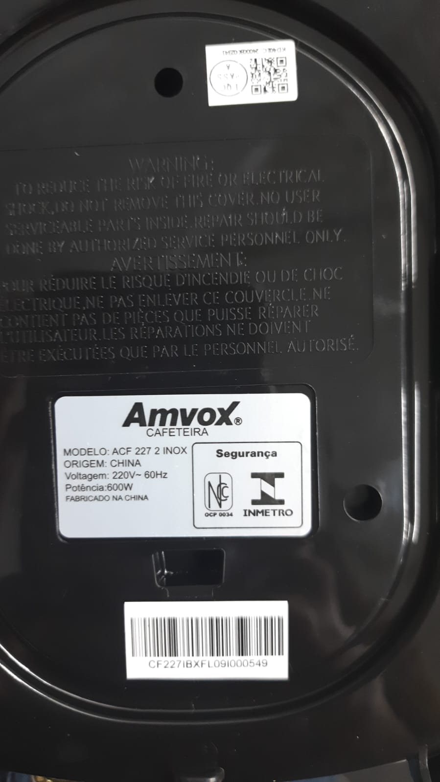 Produto Amvox