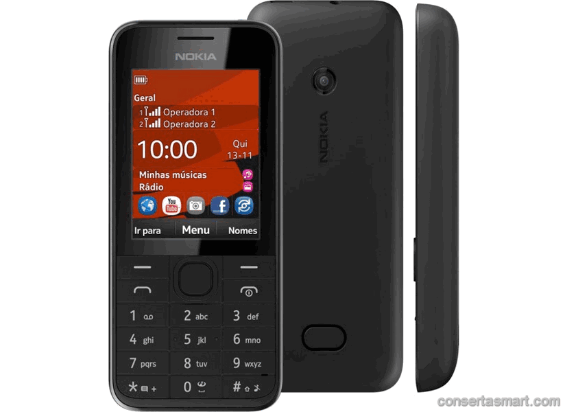 Button Repair Nokia 208 Dual SIM