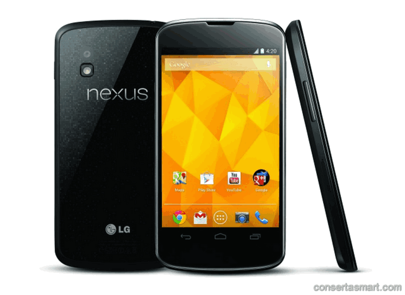 El dispositivo no se conecta a Wi Fi LG Google Nexus 4