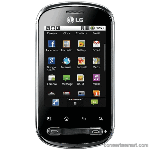 La musica e la suoneria non funzionano LG Optimus Me P350