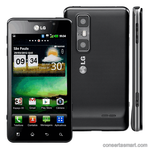 La musique et la sonnerie ne fonctionnent pas LG Optimus 3D Max P720