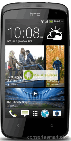 La música y el timbre no funcionan HTC Desire 500