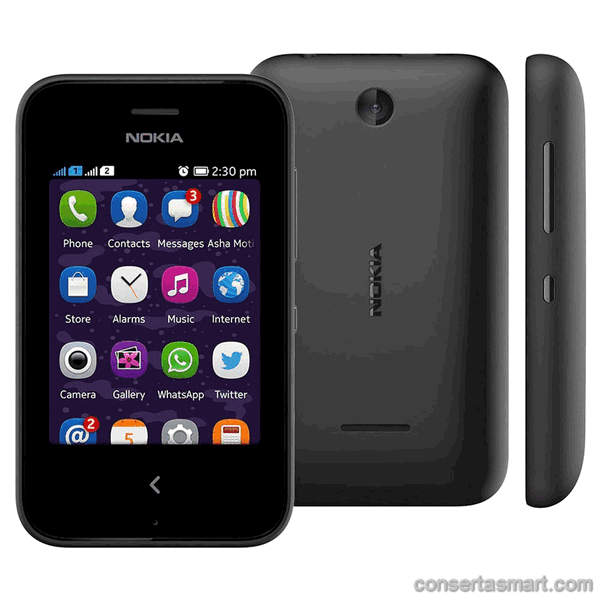 Music and ringing do not work Nokia asha 230