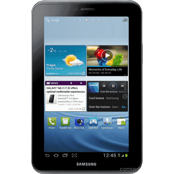 Music and ringing do not work SAMSUNG TAB P3100