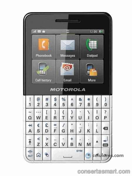 Touch screen broken Motorola Motokey XT EX118