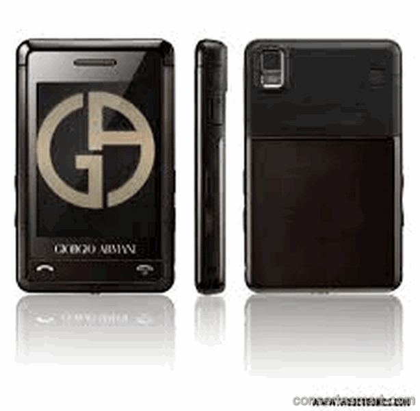 Touch screen broken Samsung SGH-P520 Giorgio Armani