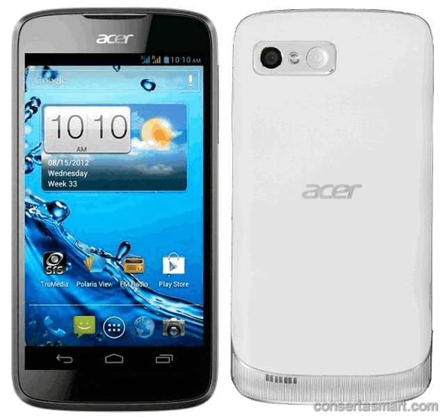 TouchScreen não funciona ou está quebrado Acer Liquid Gallant Duo