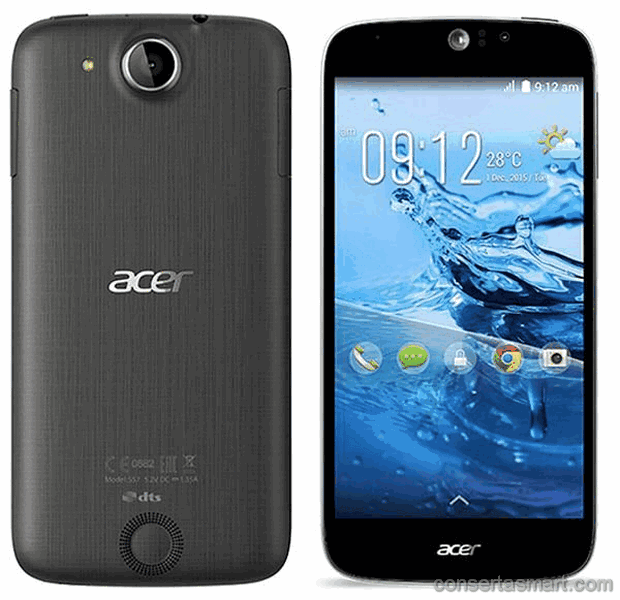 TouchScreen não funciona ou está quebrado Acer Liquid Z520