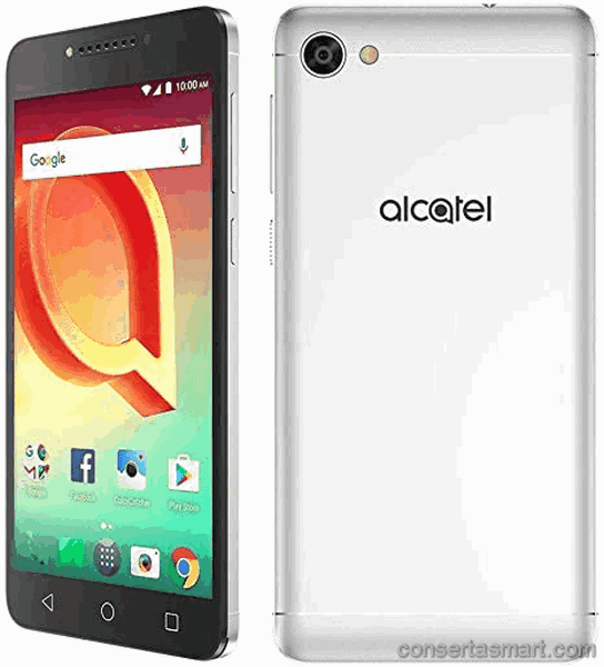 TouchScreen não funciona ou está quebrado Alcatel A50