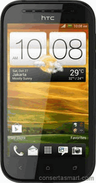 TouchScreen não funciona ou está quebrado HTC Desire SV