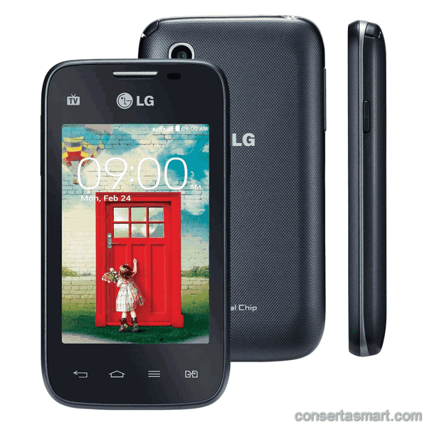 TouchScreen não funciona ou está quebrado LG L35