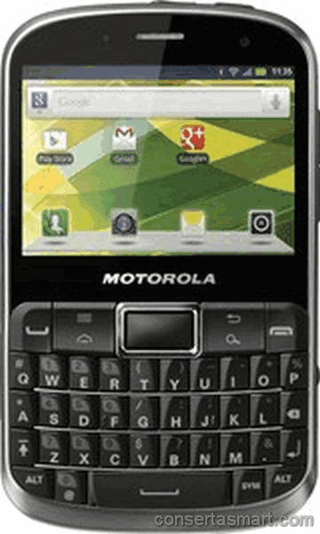 TouchScreen não funciona ou está quebrado Motorola Defy Pro