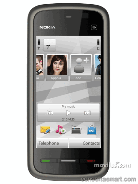 TouchScreen não funciona ou está quebrado Nokia 5228