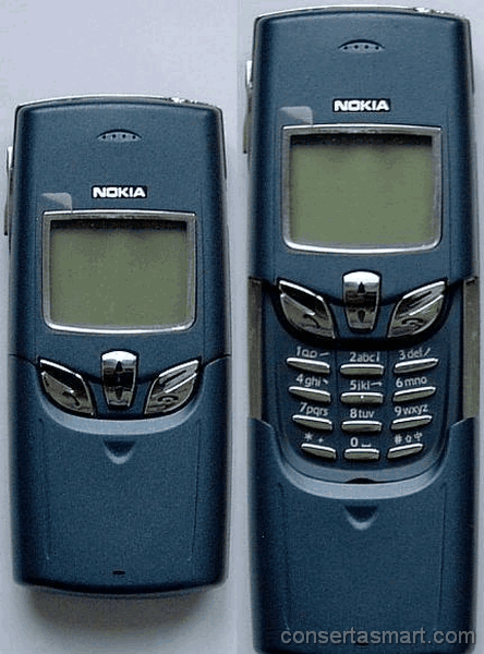 TouchScreen não funciona ou está quebrado Nokia 8855