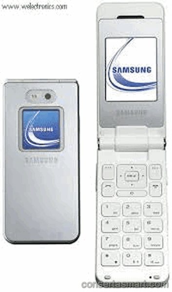 TouchScreen não funciona ou está quebrado Samsung SGH-E870