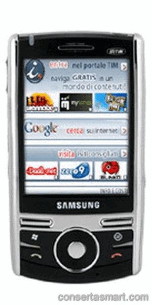 TouchScreen não funciona ou está quebrado Samsung SGH-i710