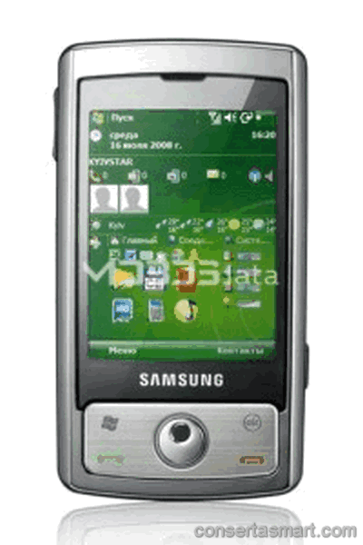 TouchScreen não funciona ou está quebrado Samsung SGH-i740